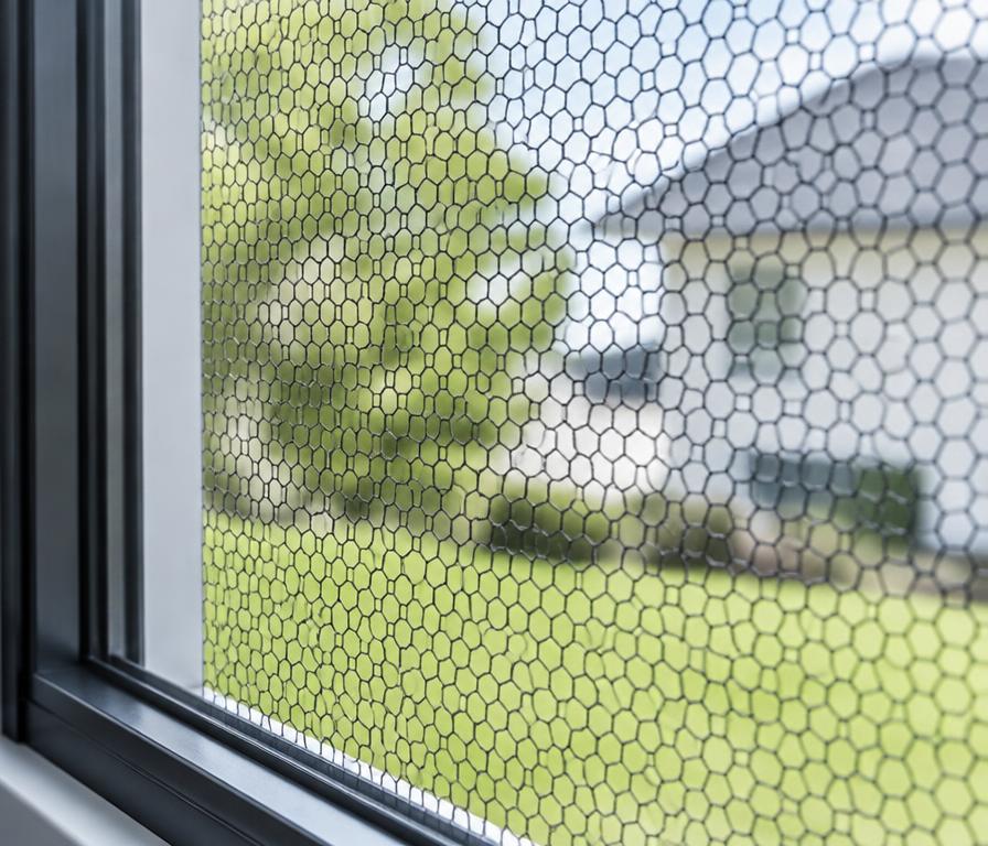 Honey Comb Mesh – mosquito screen and fitting solution